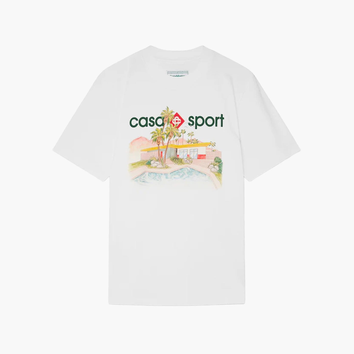 CASABLANCA POOLSIDE T-SHIRT