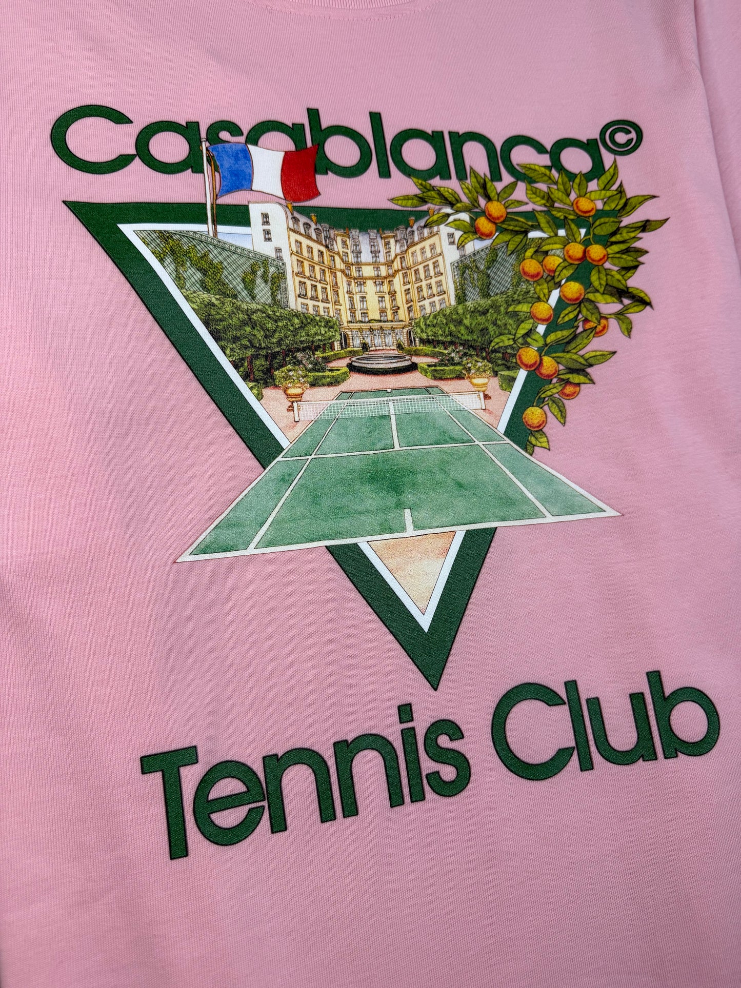 CASABLANCA TENNIS ICON T-SHIRT