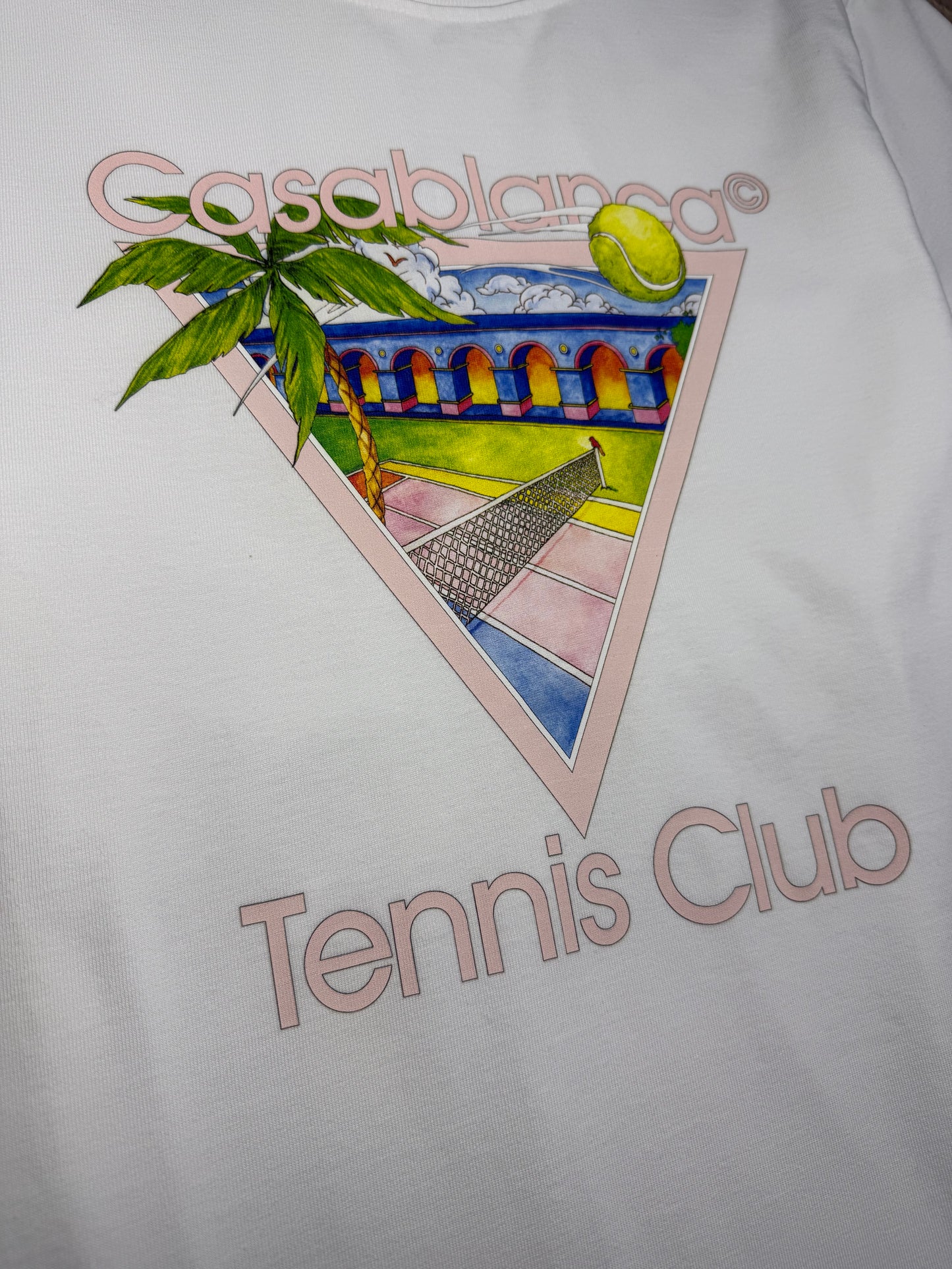CASABLANCA TENNIS CLUB T-SHIRT