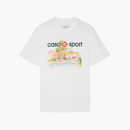 CASABLANCA POOLSIDE T-SHIRT