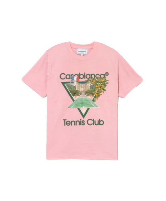 CASABLANCA TENNIS ICON T-SHIRT